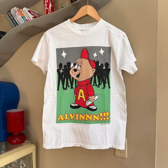 Vintage 2012 Alvin And The Chipmunks Movie Shirt - Picture 1 of 7
